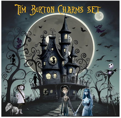 Tim Burton 31 Charms + Bracelet Advent Calendar