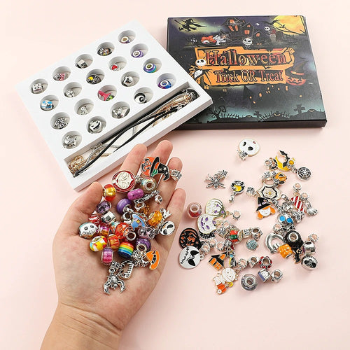 Halloween Advent Calendar 31 Charms + Bracelet